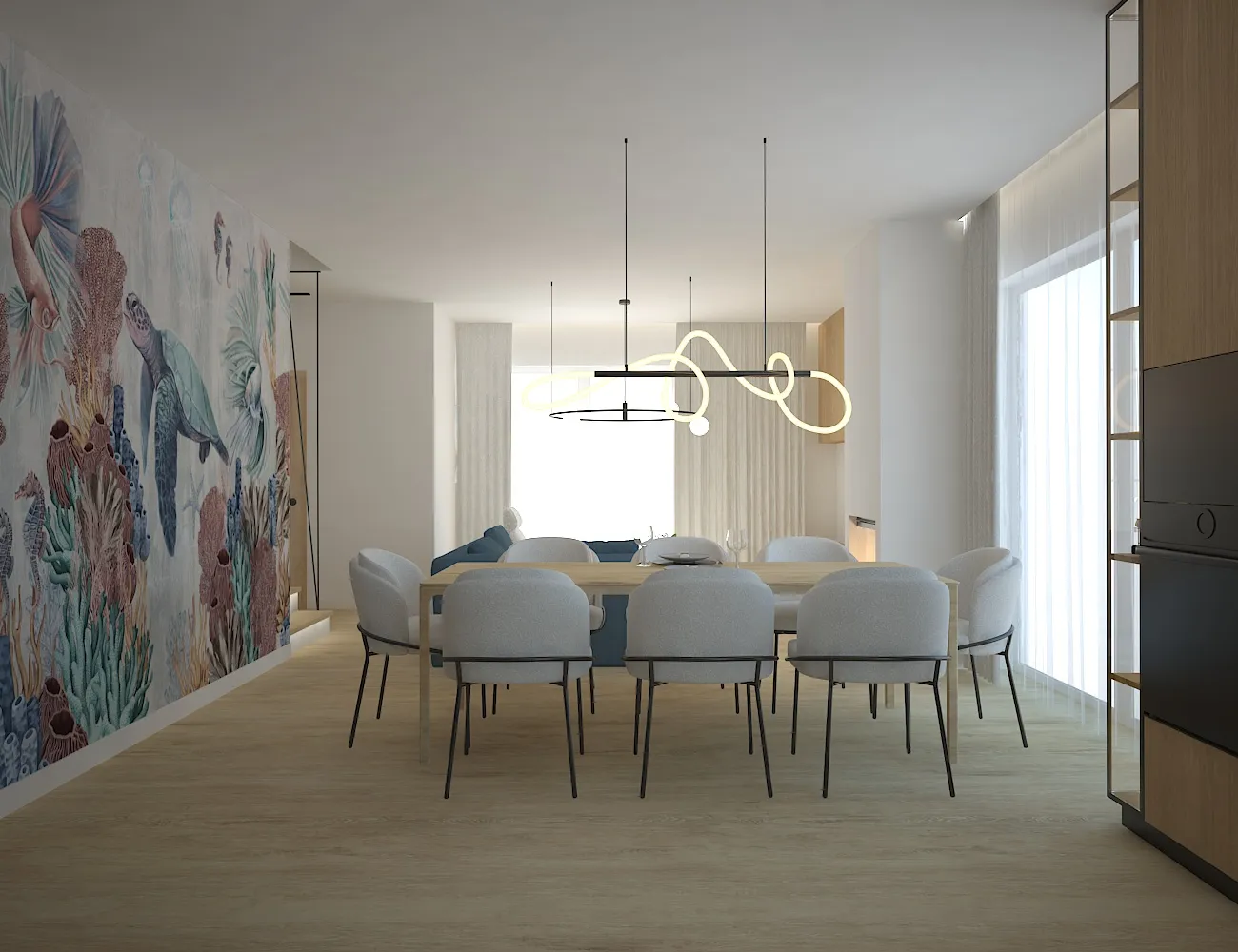 Niepruszewo – aranżacja wnętrz AM Design Studio, zdjęcie 1