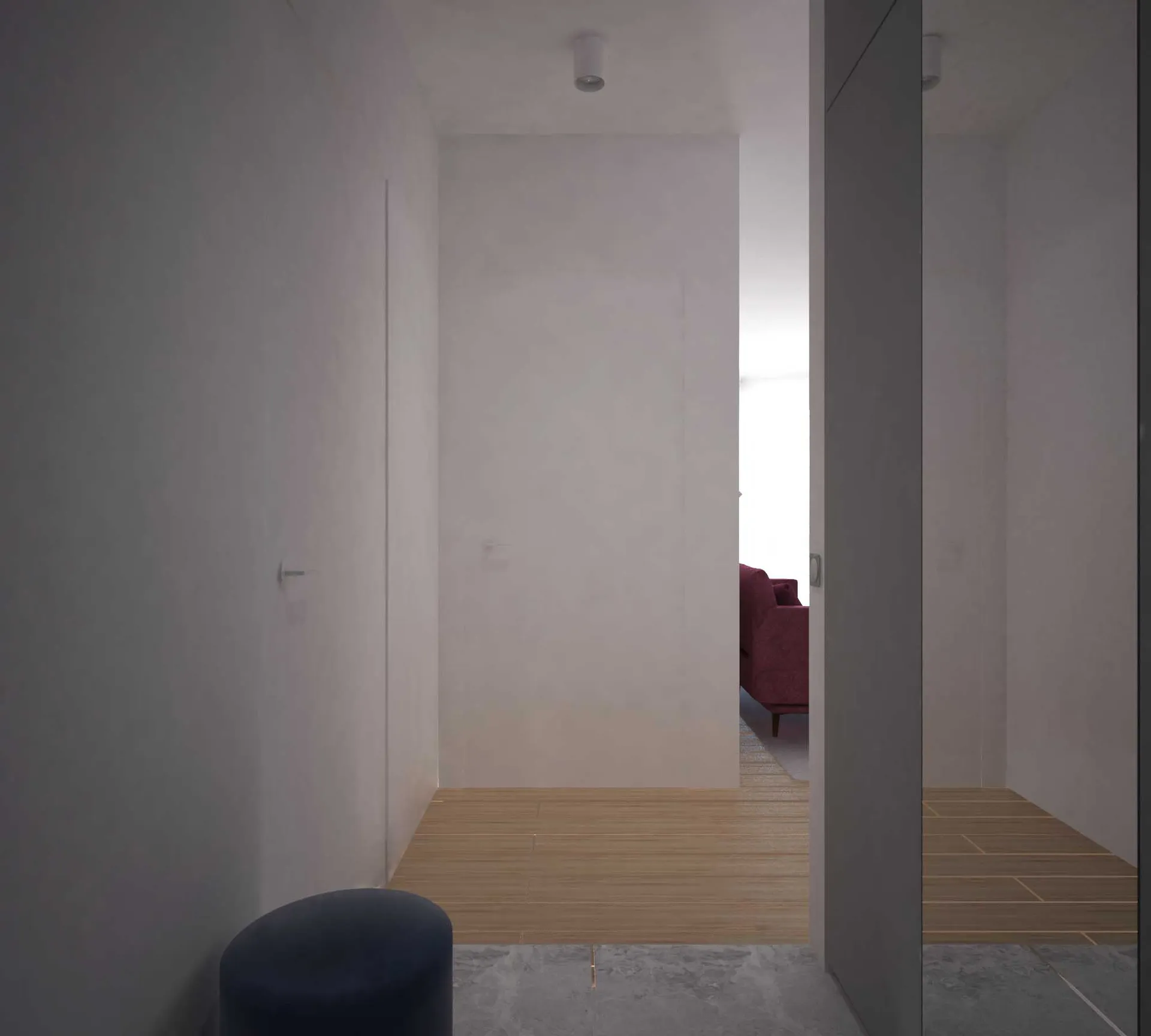 River House Apartment – aranżacja wnętrz AM Design Studio, zdjęcie 4