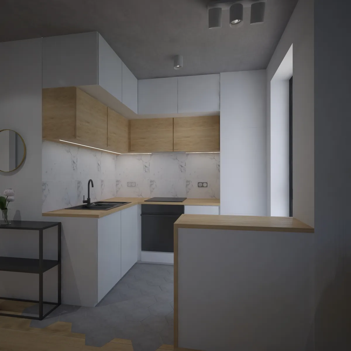 Warta Residence – aranżacja wnętrz AM Design Studio, zdjęcie 2